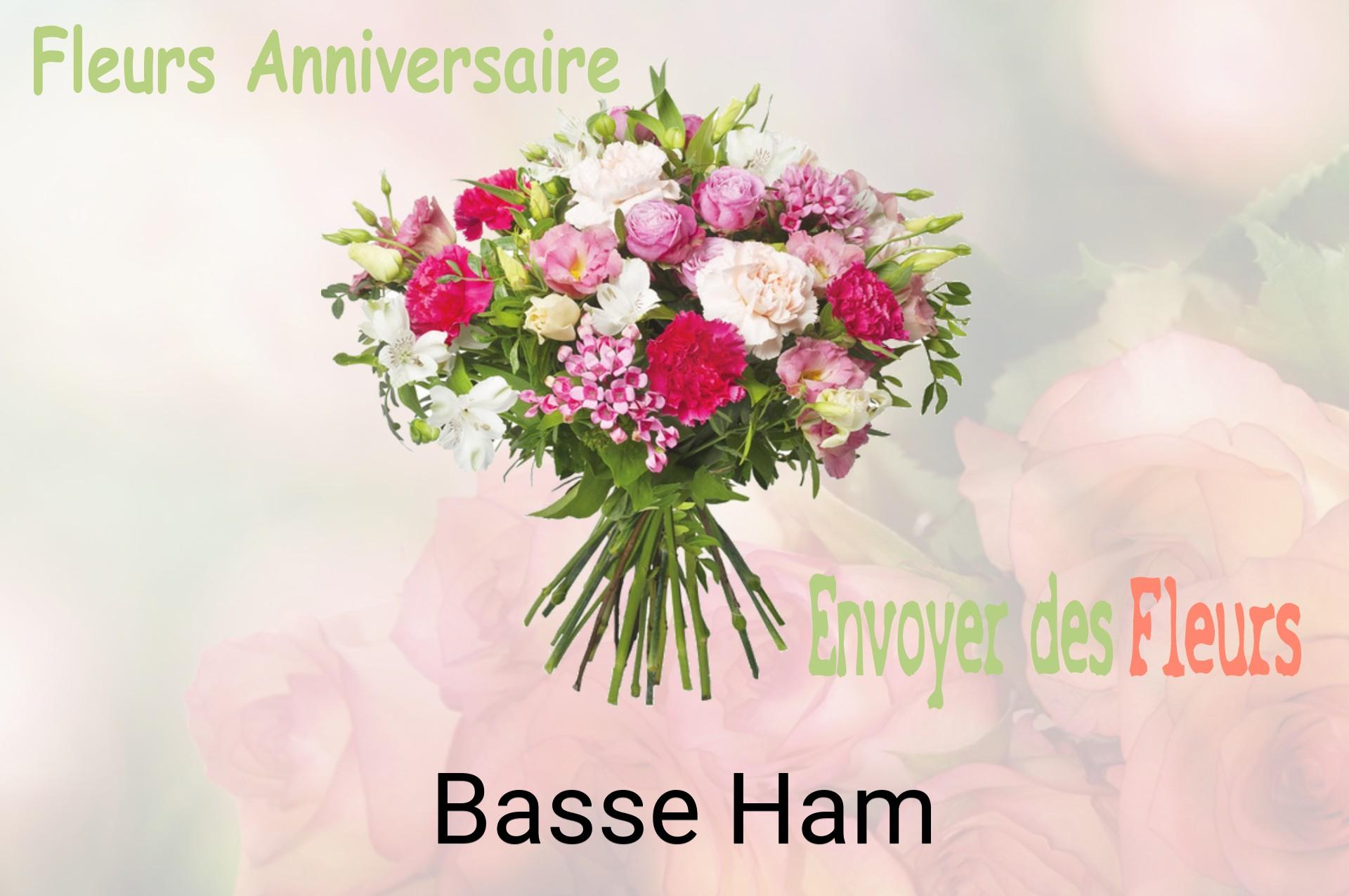 Bouquet de fleurs d’anniversaire livré à Basse-Ham
