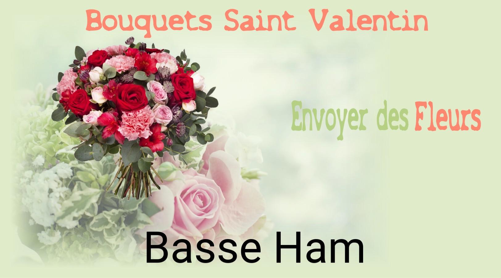 Roses de Saint-Valentin livrées à Basse-Ham